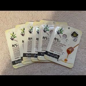 Face masks set of 6